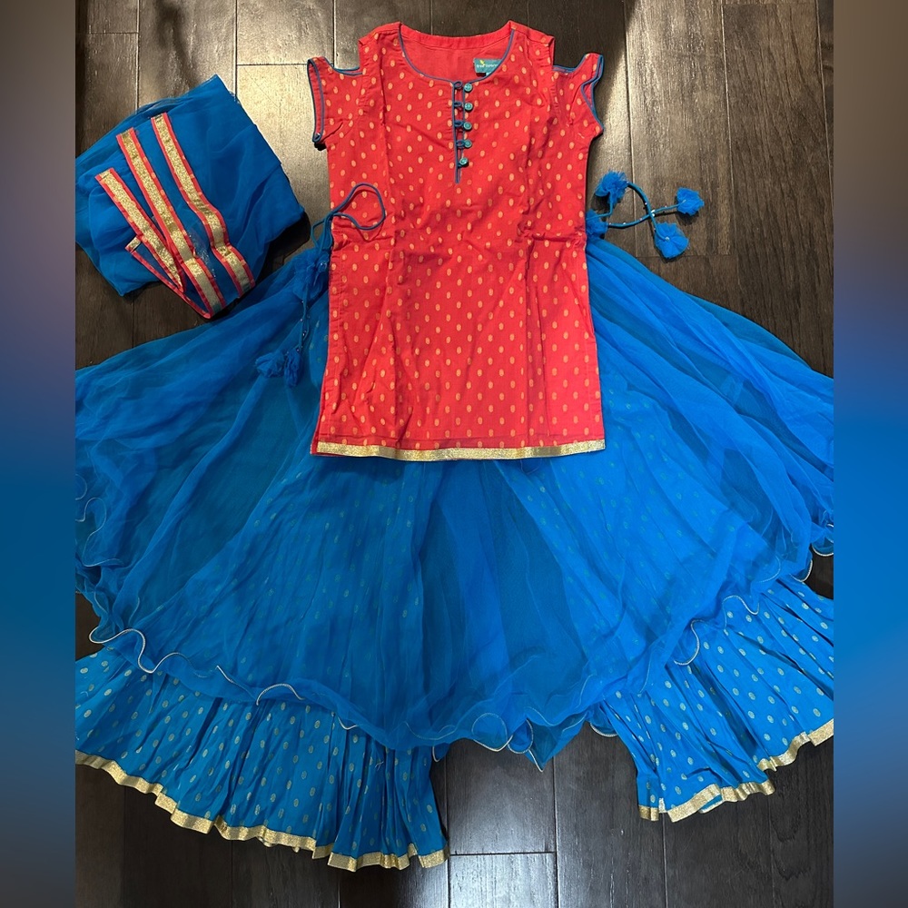 Little Girl Sharara set